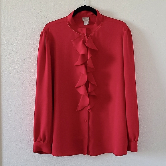 Chicos button down Chicos Size 4 - XXL - Picture 2 of 12